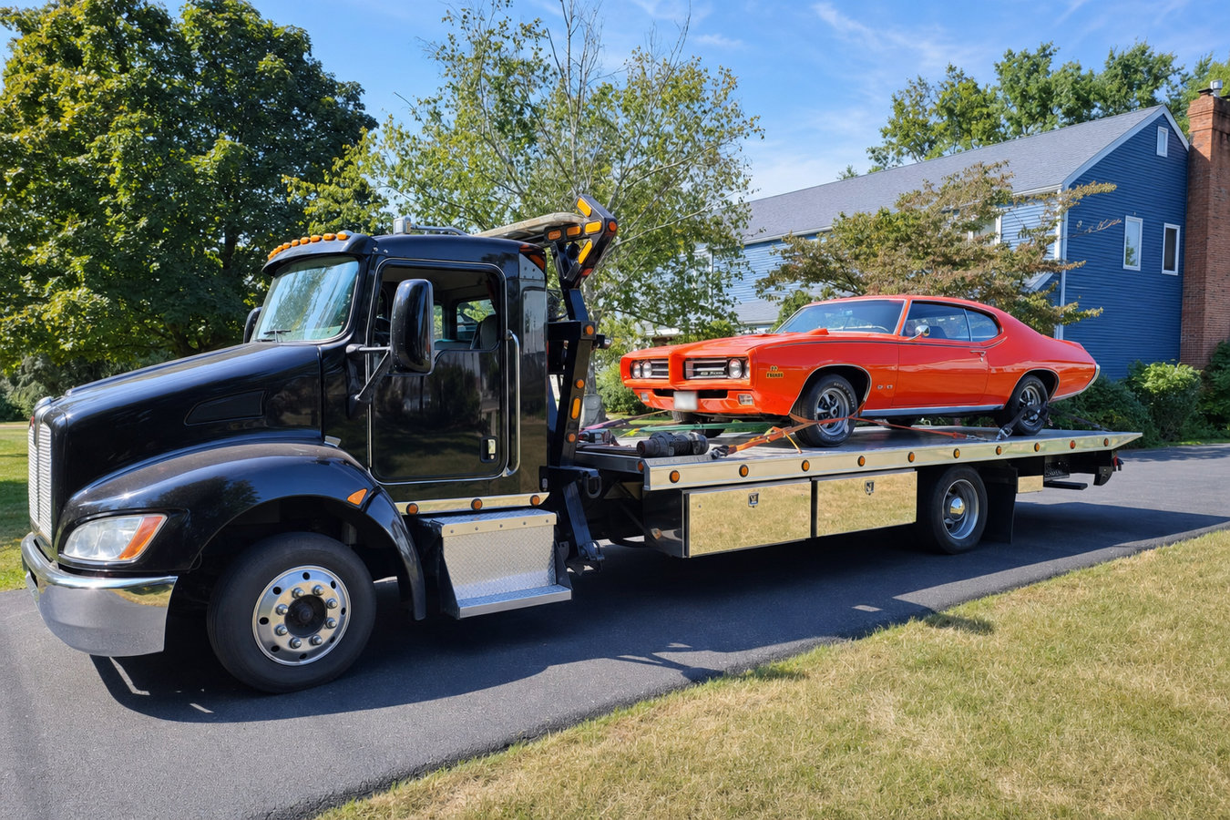 Truck towing